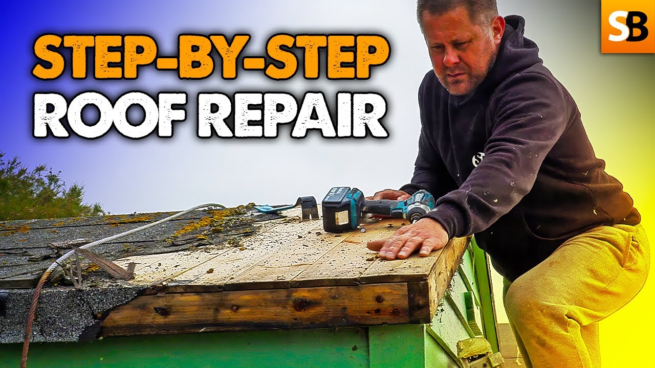 How To Repair a Shed Roof ~ Simple DIY Job