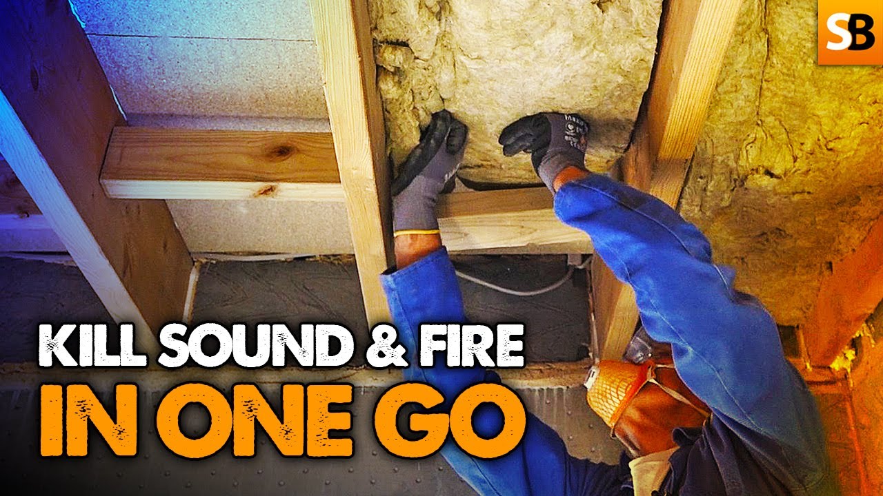 Fire & Sound Stop ~ A DIY Job You Can Do