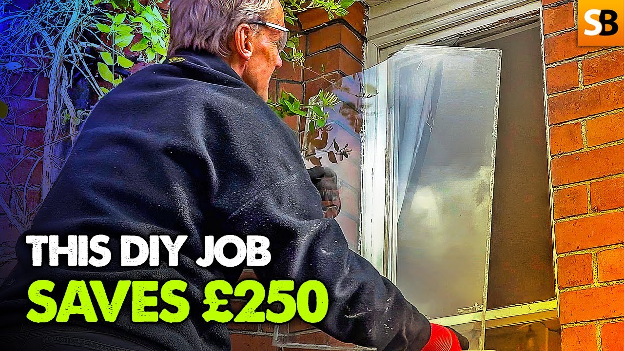 Replacing Broken Glass ~ £250 DIY Money Saver