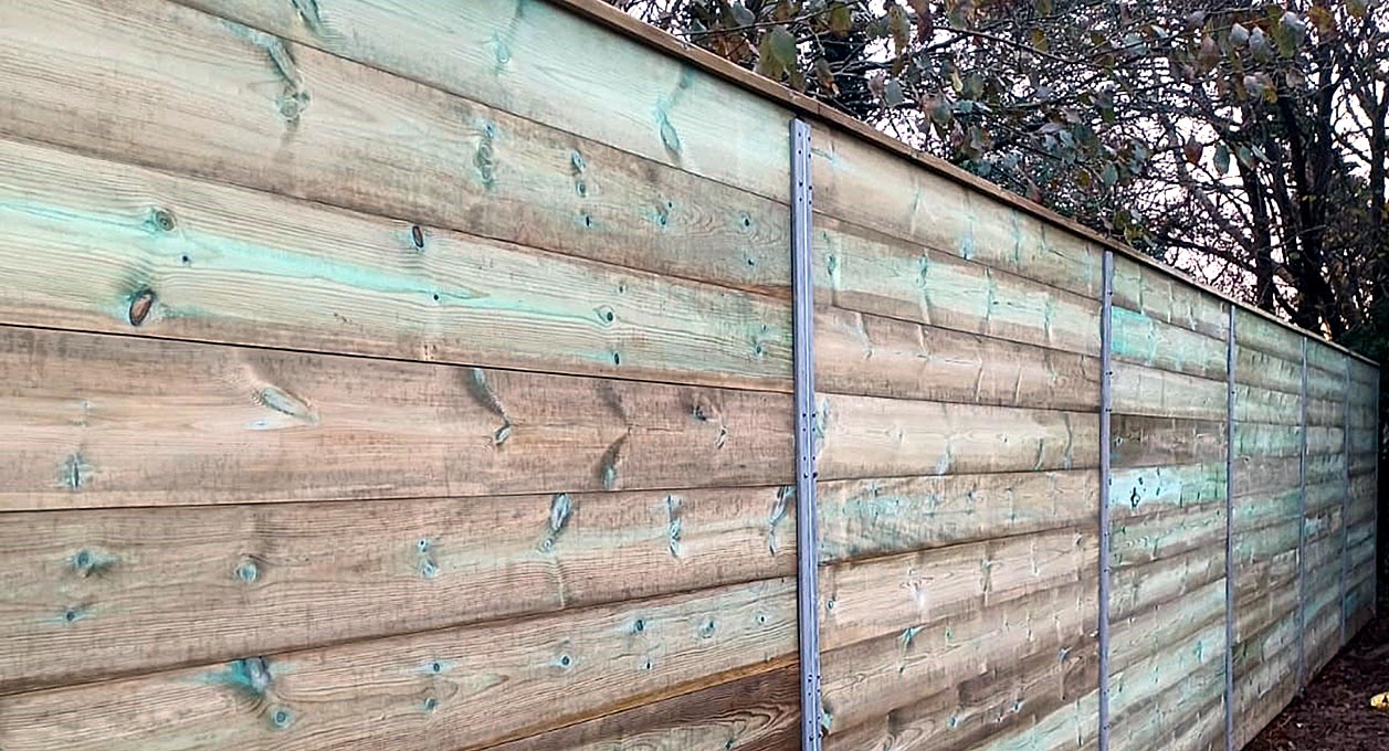 Birkdale Reflective Acoustic Fencing 1