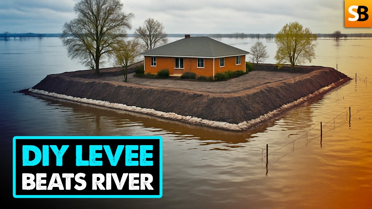 How a DIY Levee Beat a River | Flood Defence Made Simple