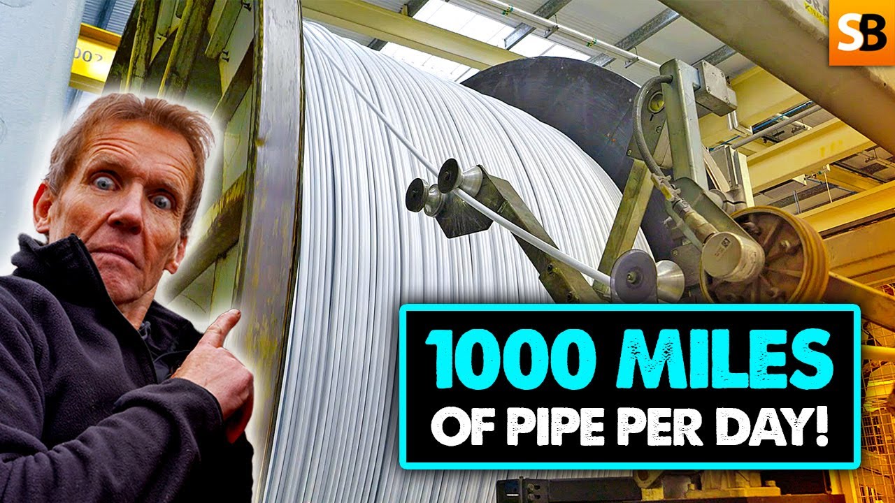 How This Factory Makes Enough Pipe to Circle the Earth 17x!