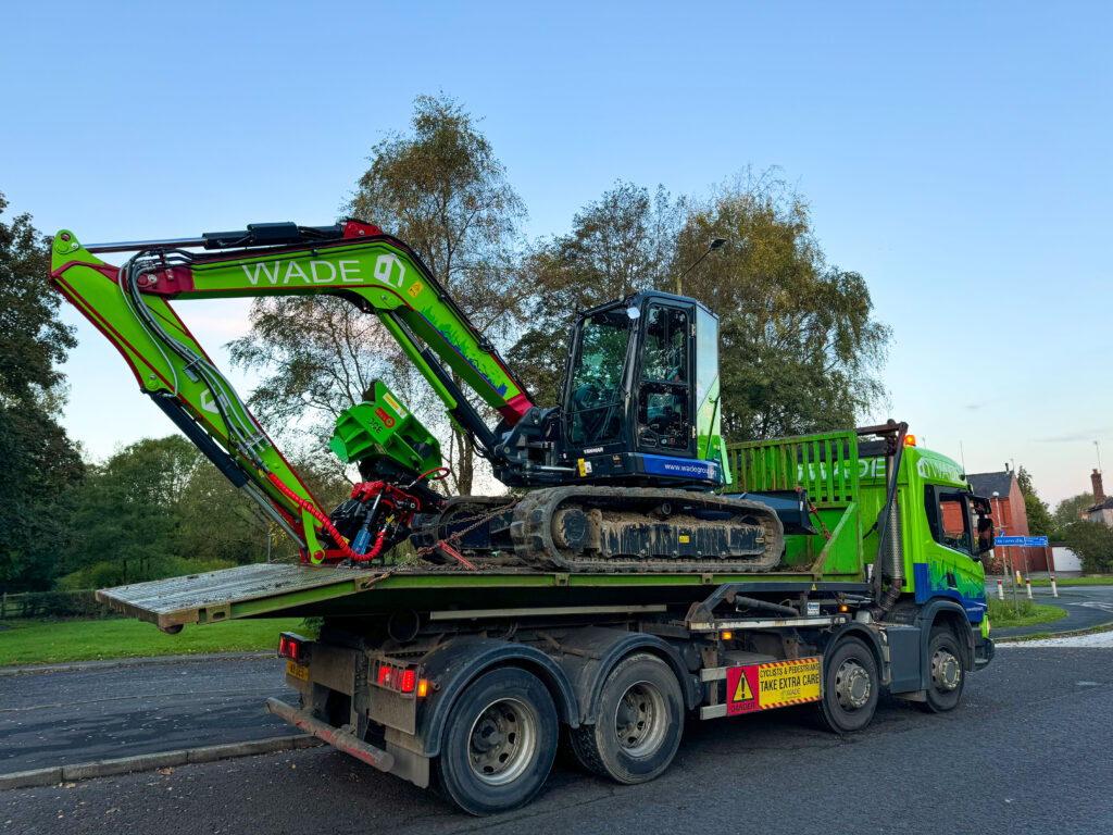 Green means go, Wade Group means business 1 Yanmar Compact Equipment 2