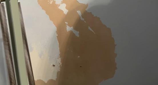 paint flaking