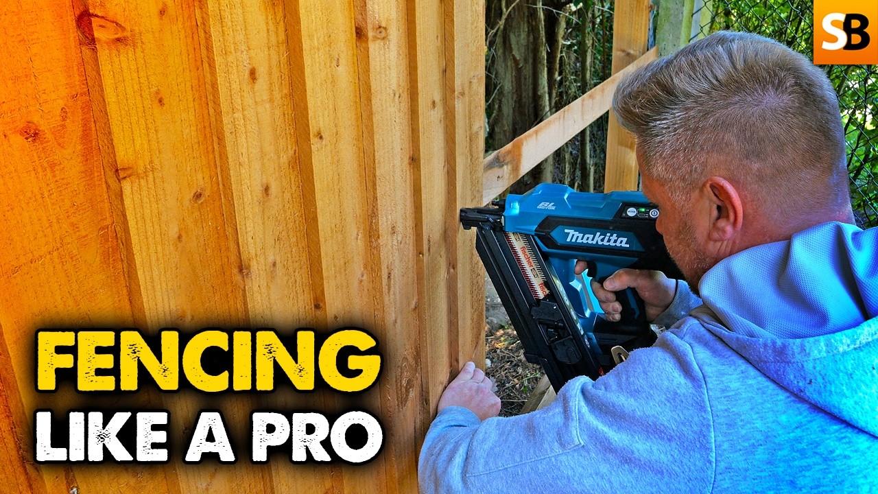 Build a Feather Edge Fence Like a Professional