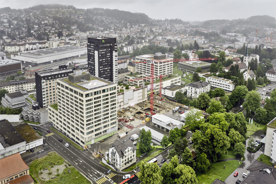 How Schindler Is Helping Automated Guided Vehicles Transform Modern Hospitals 1 Schindler elevators supporting Automated Guided Vehicles at HOCH Health Ostschweiz hospital in Switzerland