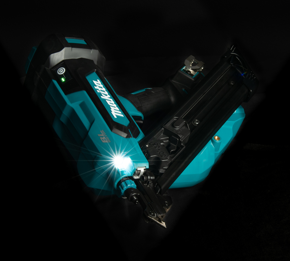 New Makita Nailer Designed for Precise Connector Fixing 2 Makita nailer LED job light improving visibility in a work area